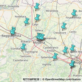 Mappa Via Mare Adriatico, 41122 Modena MO, Italia (19.47176)