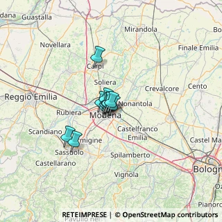 Mappa Via Mare Adriatico, 41122 Modena MO, Italia (6.50545)