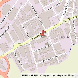 Mappa Via Antonio Delfini, 26, 41123 Modena, Modena (Emilia Romagna)