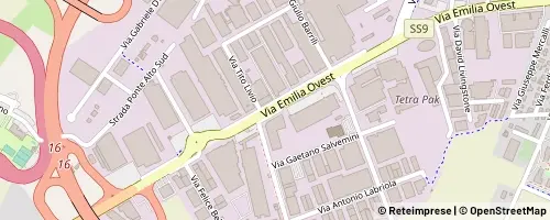 Mappa Modena
