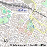Hartă Modena