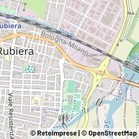 Mapa Rubiera