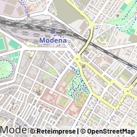 Mapa Modena