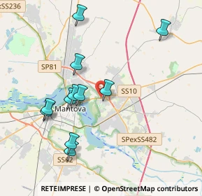 Mappa Via Legnago, 46100 Mantova MN, Italia (3.85)