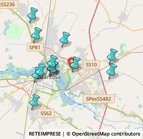 Mappa Via Legnago, 46100 Mantova MN, Italia (3.63154)