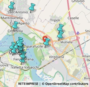 Mappa Via Legnago, 46100 Mantova MN, Italia (2.435)