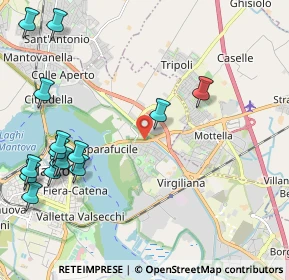 Mappa Via Legnago, 46100 Mantova MN, Italia (2.73867)