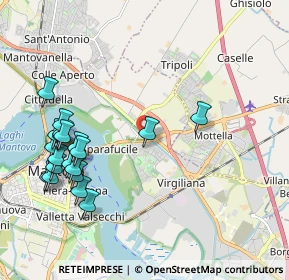 Mappa Via Legnago, 46100 Mantova MN, Italia (2.347)