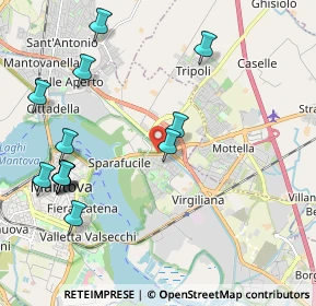 Mappa Via Legnago, 46100 Mantova MN, Italia (2.39923)