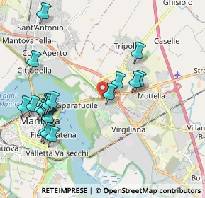 Mappa Via Legnago, 46100 Mantova MN, Italia (2.24789)