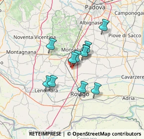 Mappa Via Muratori, 35047 Solesino PD, Italia (9.99)