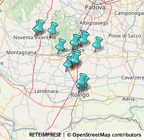 Mappa Via Muratori, 35047 Solesino PD, Italia (9.7)