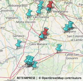 Mappa Via Po, 27020 Rotta PV, Italia (18.0755)
