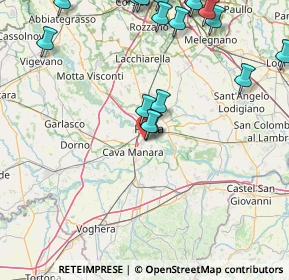 Mappa Via Rotta, 27028 San Martino Siccomario PV, Italia (22.6075)