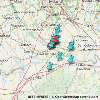 Mappa Via Rotta, 27028 San Martino Siccomario PV, Italia (7.48733)