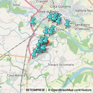 Mappa Via Rotta, 27028 San Martino Siccomario PV, Italia (1.4815)
