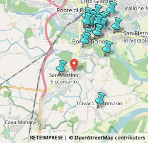 Mappa Via Rotta, 27028 San Martino Siccomario PV, Italia (2.26667)