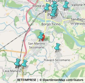 Mappa Via Rotta, 27028 San Martino Siccomario PV, Italia (2.56909)