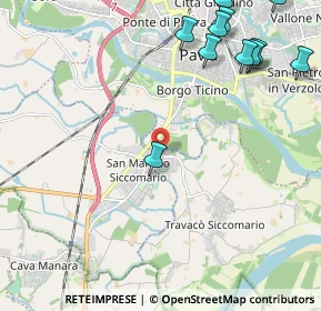 Mappa Via Rotta, 27028 San Martino Siccomario PV, Italia (2.99083)