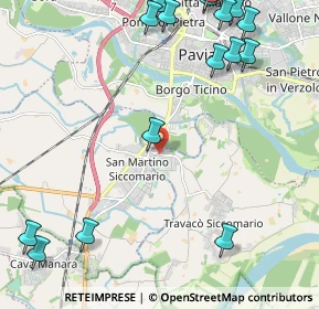 Mappa Via Rotta, 27028 San Martino Siccomario PV, Italia (3.05938)