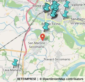 Mappa Via Rotta, 27028 San Martino Siccomario PV, Italia (2.518)