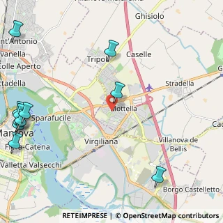 Mappa Via V. Gementi, 46030 Mottella MN, Italia (3.33364)