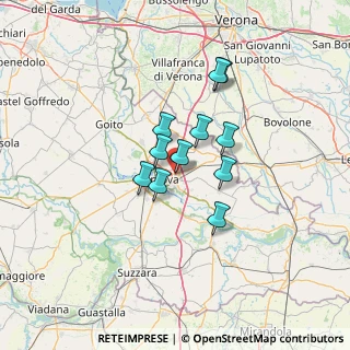 Mappa Via V. Gementi, 46030 Mottella MN, Italia (9.21818)