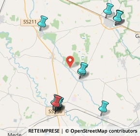 Mappa SP16, 27030 Ottobiano PV, Italia (5.218)