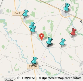 Mappa SP16, 27030 Ottobiano PV, Italia (4.04417)