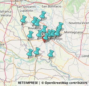 Mappa Via Giacomo Puccini, 37052 Casaleone VR, Italia (10.145)
