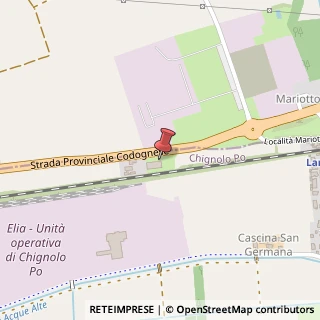 Mappa Via Cremona, 52, 27013 Chignolo Po, Pavia (Lombardia)