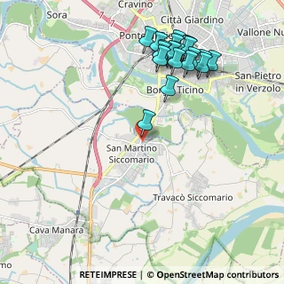 Mappa Via Milanesi, 27100 San Martino Siccomario PV, Italia (2.3055)