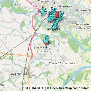 Mappa Via Milanesi, 27100 San Martino Siccomario PV, Italia (2.138)