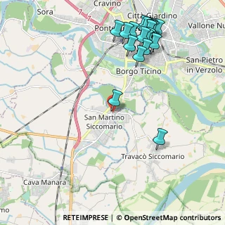 Mappa Via Milanesi, 27100 San Martino Siccomario PV, Italia (2.5835)