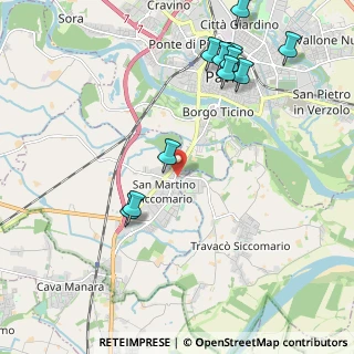 Mappa Via Milanesi, 27100 San Martino Siccomario PV, Italia (2.44545)