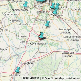 Mappa Via Milanesi, 27100 San Martino Siccomario PV, Italia (26.0955)
