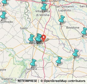 Mappa Via Iº Maggio, 46030 San Giorgio Bigarello MN, Italia (21.08571)