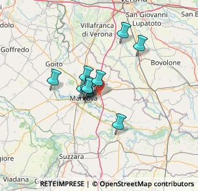 Mappa Via Iº Maggio, 46030 San Giorgio Bigarello MN, Italia (8.43167)