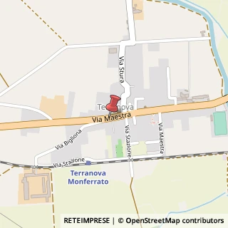 Mappa Via Maestra, 77, 15033 Terranova AL, Italia, 15033 Sale, Alessandria (Piemonte)