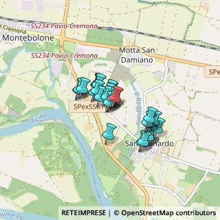 Mappa Via Bergamo, 27010 Valle Salimbene PV, Italia (0.52414)