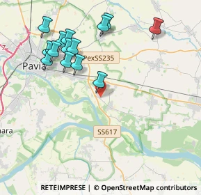 Mappa Via Bergamo, 27010 Valle Salimbene PV, Italia (4.27857)