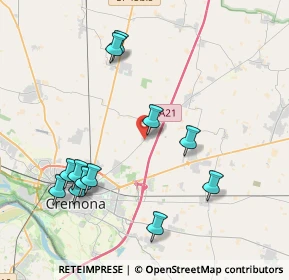 Mappa Largo Ostiano, 26043 Persico Dosimo CR, Italia (4.345)