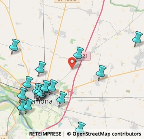 Mappa Largo Ostiano, 26043 Persico Dosimo CR, Italia (5.1535)