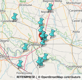 Mappa Largo Ostiano, 26043 Persico Dosimo CR, Italia (12.80214)