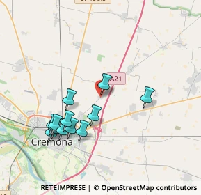 Mappa Strada Provinciale, 26043 Persichello CR, Italia (3.7875)