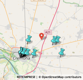 Mappa Strada Provinciale, 26043 Persichello CR, Italia (4.54947)