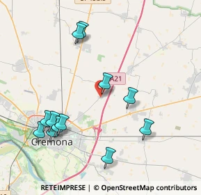 Mappa Strada Provinciale, 26043 Persichello CR, Italia (4.36917)