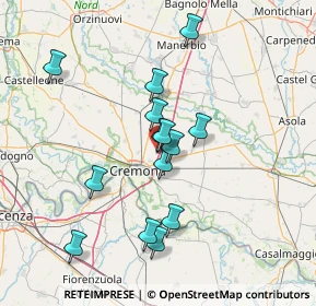 Mappa Via Giorgio la Pira, 26043 Persico Dosimo CR, Italia (12.80786)