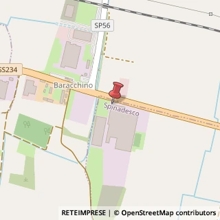 Mappa Strada Prov.le ex s.s. nr 234 Codognese ,1, 26020 Spinadesco CR, Italia, 26020 Spinadesco, Cremona (Lombardia)