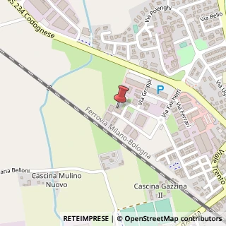 Mappa Via Sergio Ramelli, 18, 26845 Codogno, Lodi (Lombardia)